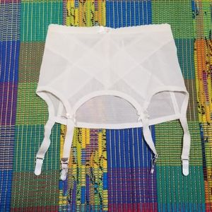 Adonna Control Top Binding Garter Belt
